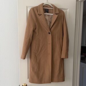 Abercrombie & Fitch Camel Trench Coat